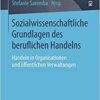 Sozialwissenschaftliche Grundlagen des beruflichen: Handelns Handeln in Organisationen und öffentlichen Verwaltungen eBook