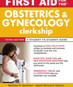 First Aid for the Obstetrics and Gynecology Clerkship, Third Edition eBook