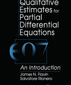Qualitative Estimates For Partial Differential Equations: An Introduction eBook