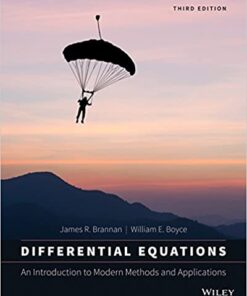 Differential Equations: An Introduction to Modern Methods and Applications eBook