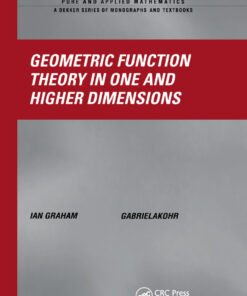 Geometric Function Theory in One and Higher Dimensions eBook