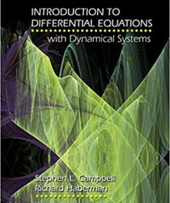 Introduction to Differential Equations with Dynamical Systems eBook