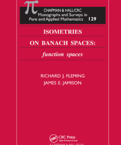 Isometries on Banach Spaces: function spaces eBook