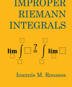 Improper Riemann Integrals eBook