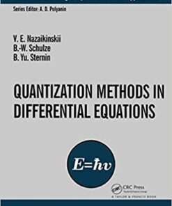 Quantization Methods in the Theory of Differential Equations eBook