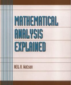 Mathematical Analysis Explained eBook