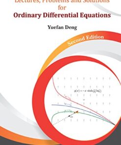 Lectures, Problems And Solutions For Ordinary Differential Equations (Second Edition) eBook
