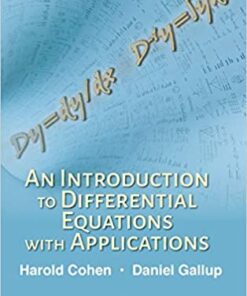 Introduction To Differential Equations With Applications, An eBook