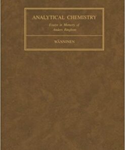 Essays on Analytical Chemistry: In Memory of Professor Anders Ringbom eBook