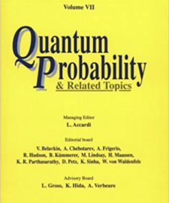 Quantum Probability And Related Topics: Qp-pq (Volume Vii) eBook