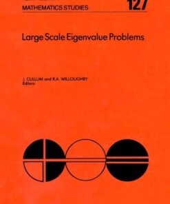 Large Scale Eigenvalue Problems eBook