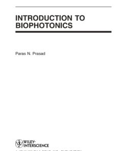 Introduction to Biophotonics eBook