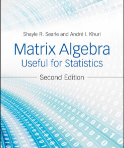 Matrix Algebra Useful for Statistics eBook