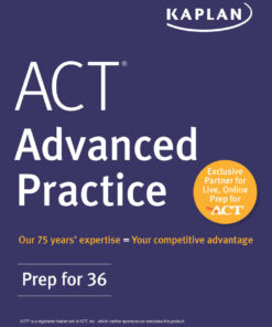ACT Advanced Practice: Prep for 36 eBook
