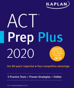 ACT Prep 2020: 3 Practice Tests Proven Strategies Online eBook