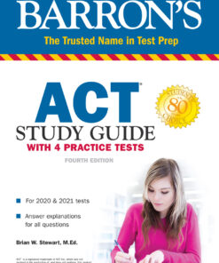 ACT Study Guide with 4 Practice Tests eBook