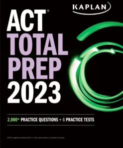 ACT Total Prep 2023: 2,000 Practice Questions 6 Practice Tests eBook