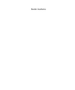Border Aesthetics: Concepts and Intersections eBook