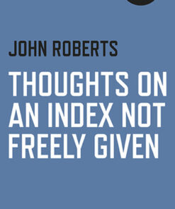 Thoughts on an Index Not Freely Given eBook
