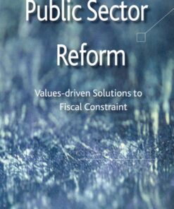 Public Sector Reformation: Values-driven Solutions to Fiscal Constraint eBook