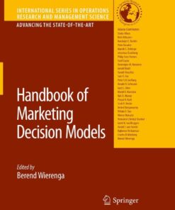 Handbook of Marketing Decision Models eBook