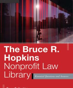 The Bruce R. Hopkins Nonprofit Law Library: Essential Questions and Answers eBook