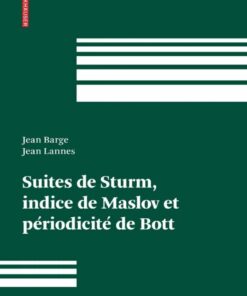Suites de Sturm, indice de Maslov et périodicité de Bott eBook