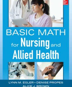 Basic Math for Nursing and Allied Health eBook