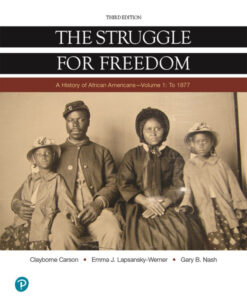 The Struggle for Freedom, Volume 1: To 1877 eBook