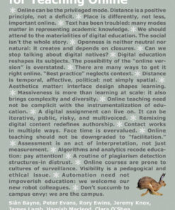 The Manifesto for Teaching Online eBook