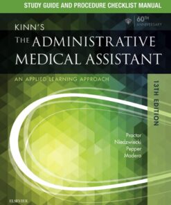 Study Guide for Kinn's the Administrative Medical Assistant: An Applied Learning Approach  eBook
