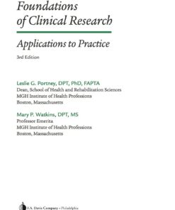 Foundations of Clinical Research eBook