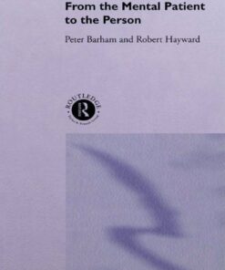 From the Mental Patient to the Person eBook