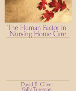 The Human Factor in Nursing Home Care eBook