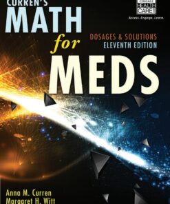 Curren's Math for Meds: Dosages and Solutions eBook
