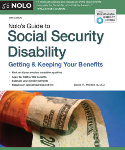 Nolo's Guide to Social Security Disability: Getting & Keeping Your Benefits eBook