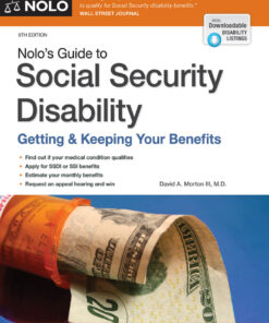 Nolo's Guide to Social Security Disability: Getting & Keeping Your Benefits eBook