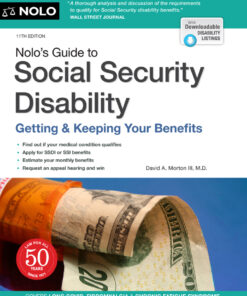 Nolo's Guide to Social Security Disability : Getting & Keeping Your Benefits eBook