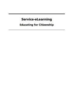Service-eLearning: Educating for Citizenship eBook