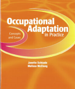 Occupational Adaptation in Practice: Concepts and Cases eBook