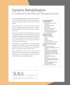 Geriatric Rehabilitation: A Textbook for the Physical Therapist Assistant eBook
