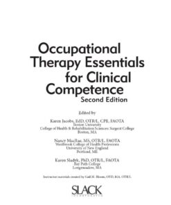 Occupational Therapy Essentials for Clinical Competence eBook