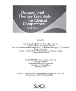Occupational Therapy Essentials for Clinical Competence eBook