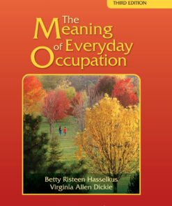 The Meaning of Everyday Occupation eBook