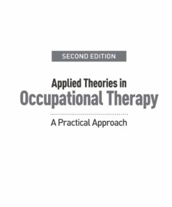 Applied Theories in Occupational Therapy: A Practical Approach eBook