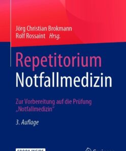 Repetitorium Notfallmedizin: Zur Vorbereitung auf die Prüfung "Notfallmedizin" eBook