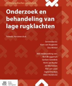 Onderzoek en behandeling van lage rugklachten eBook