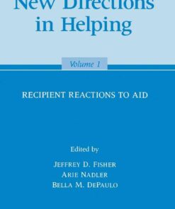 New Directions in Helping: Recipient Reactions to Aid eBook
