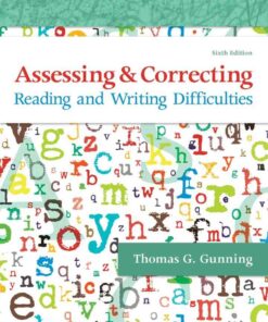 Assessing and Correcting Reading and Writing Difficulties, 6th Edition eBook