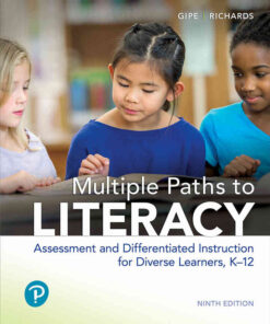 Multiple Paths to Literacy: Assessment and Differentiated Instruction for Diverse Learners, K-12, 9th Edition eBook